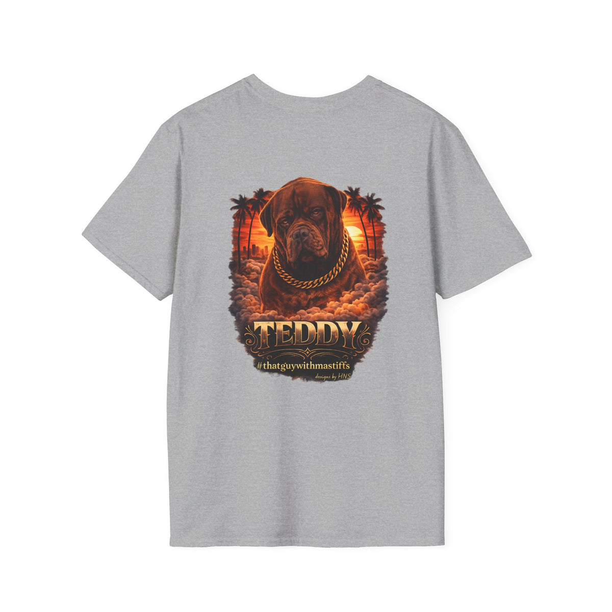 Teddy Golden Hour King Unisex Tee – Official That Guy With Mastiffs Merch