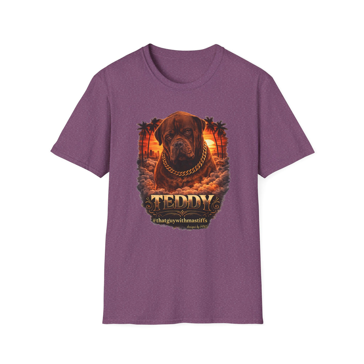 Teddy Golden Hour King Unisex Tee – Official That Guy With Mastiffs Merch