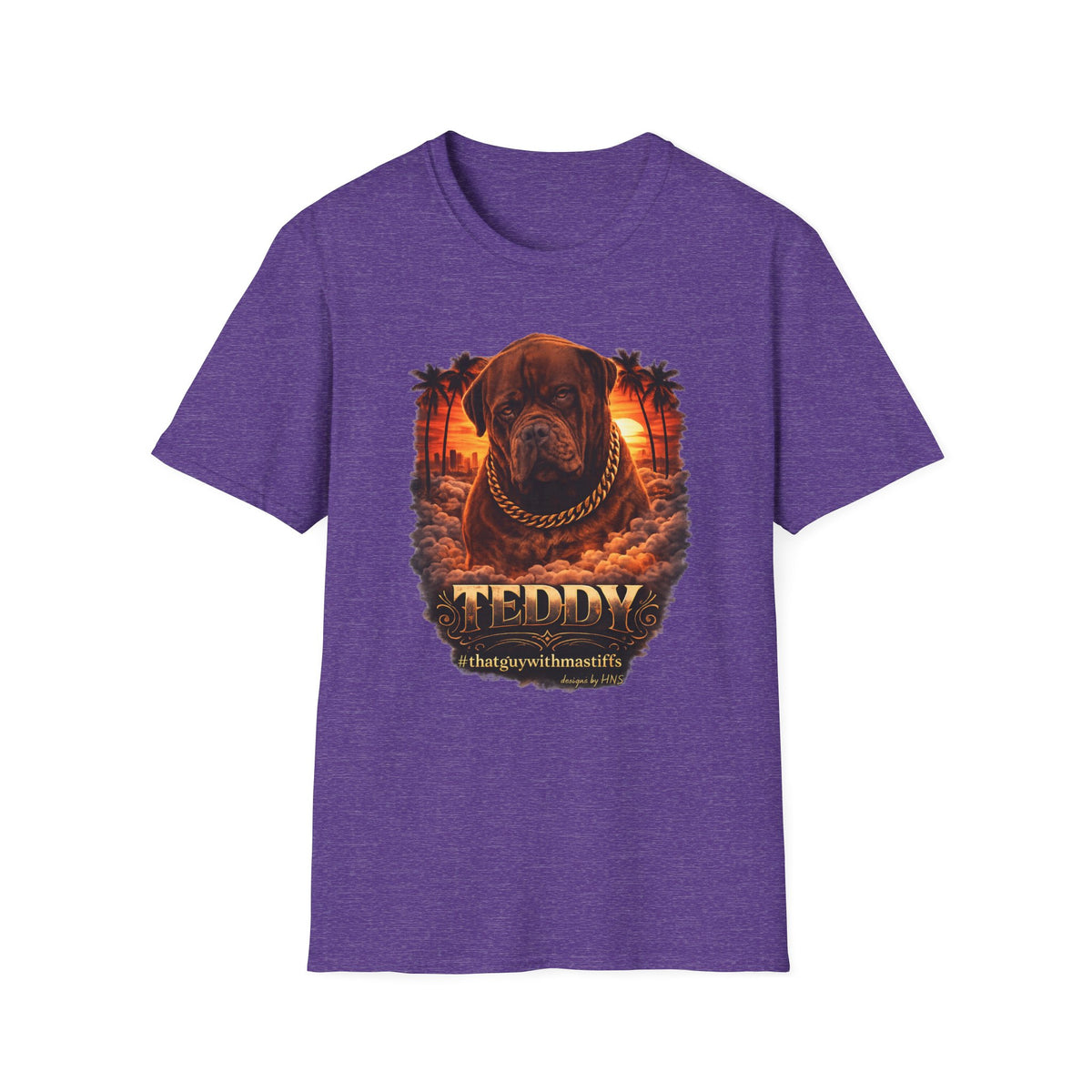 Teddy Golden Hour King Unisex Tee – Official That Guy With Mastiffs Merch