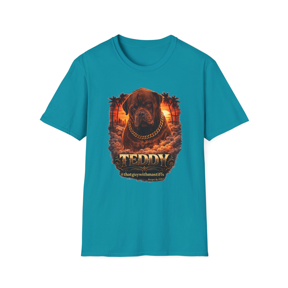 Teddy Golden Hour King Unisex Tee – Official That Guy With Mastiffs Merch