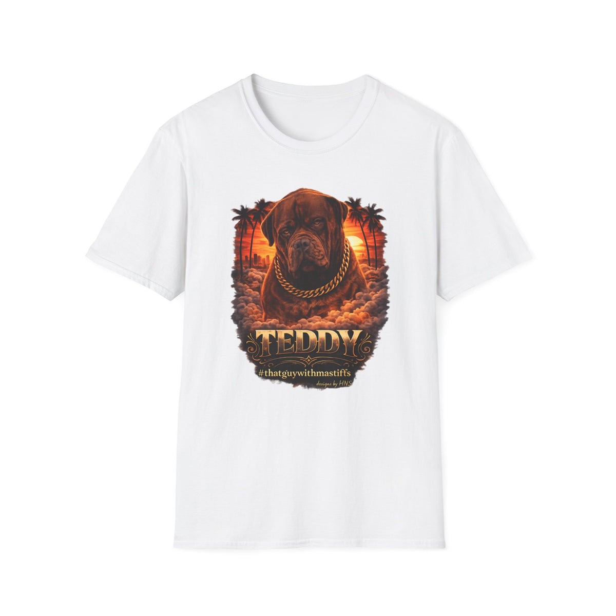 Teddy Golden Hour King Unisex Tee – Official That Guy With Mastiffs Merch