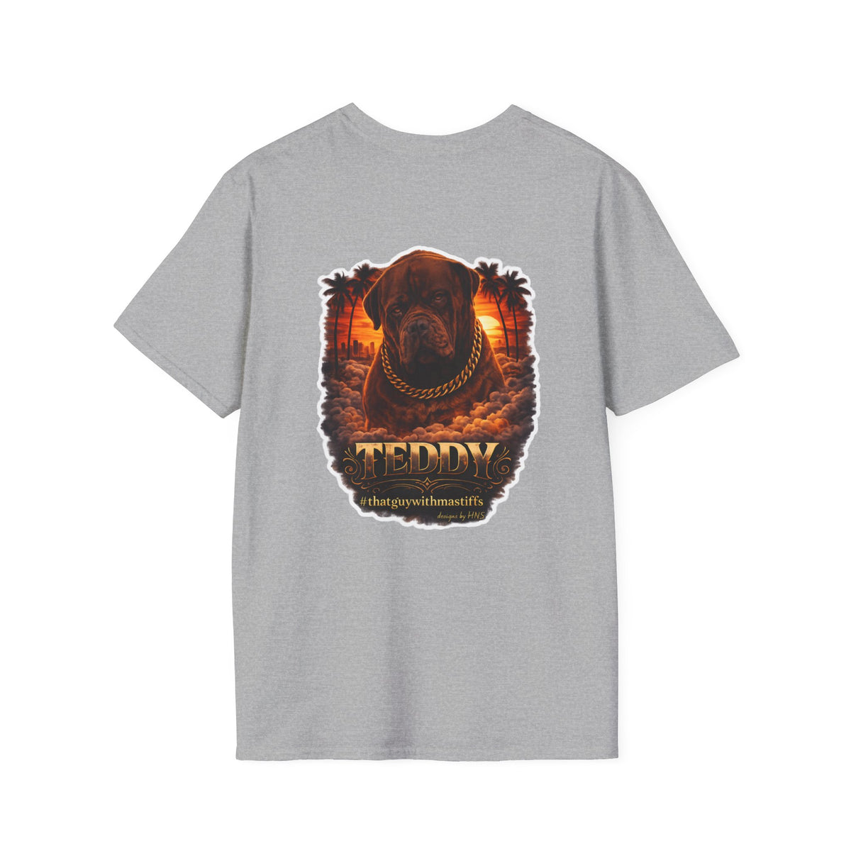 Teddy Golden Hour King Unisex Tee – Official That Guy With Mastiffs Merch
