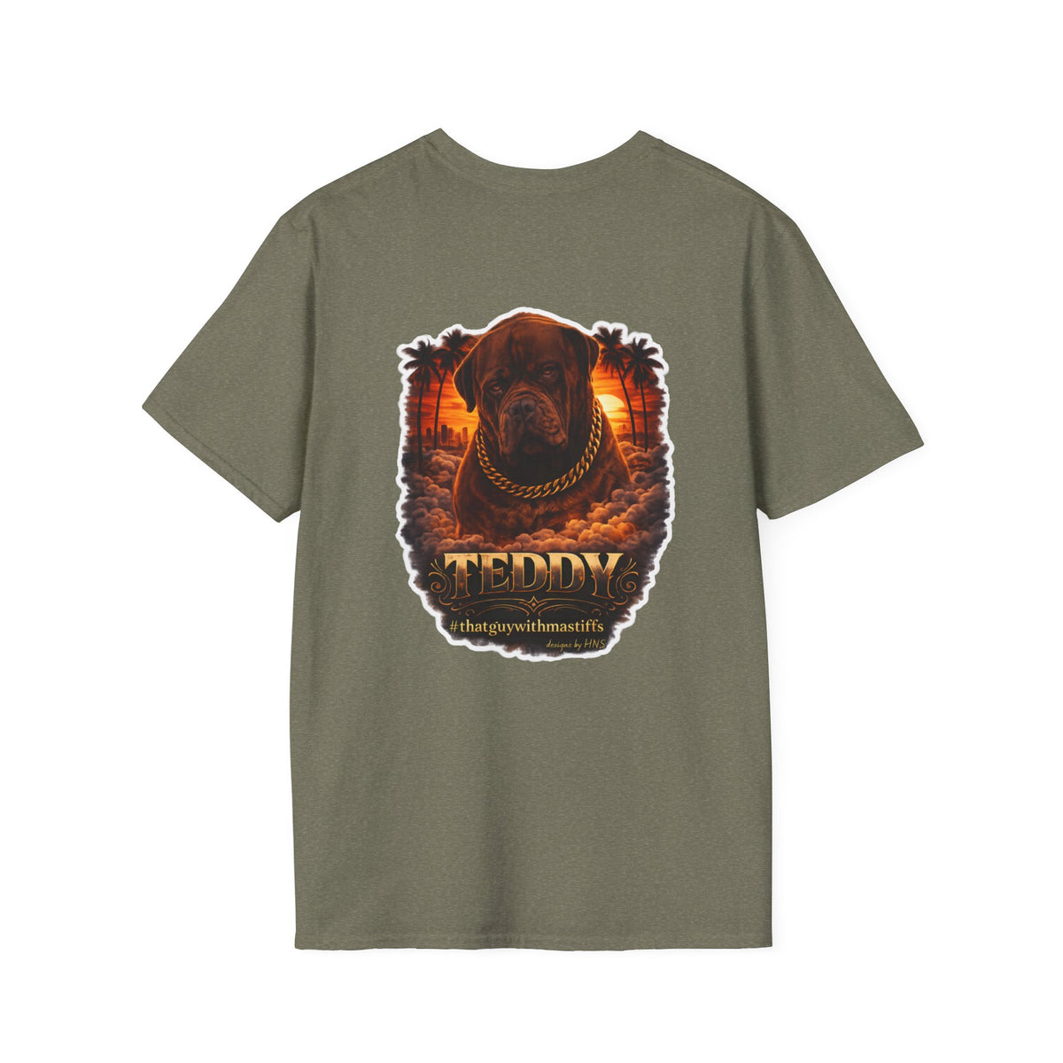 Teddy Golden Hour King Unisex Tee – Official That Guy With Mastiffs Merch