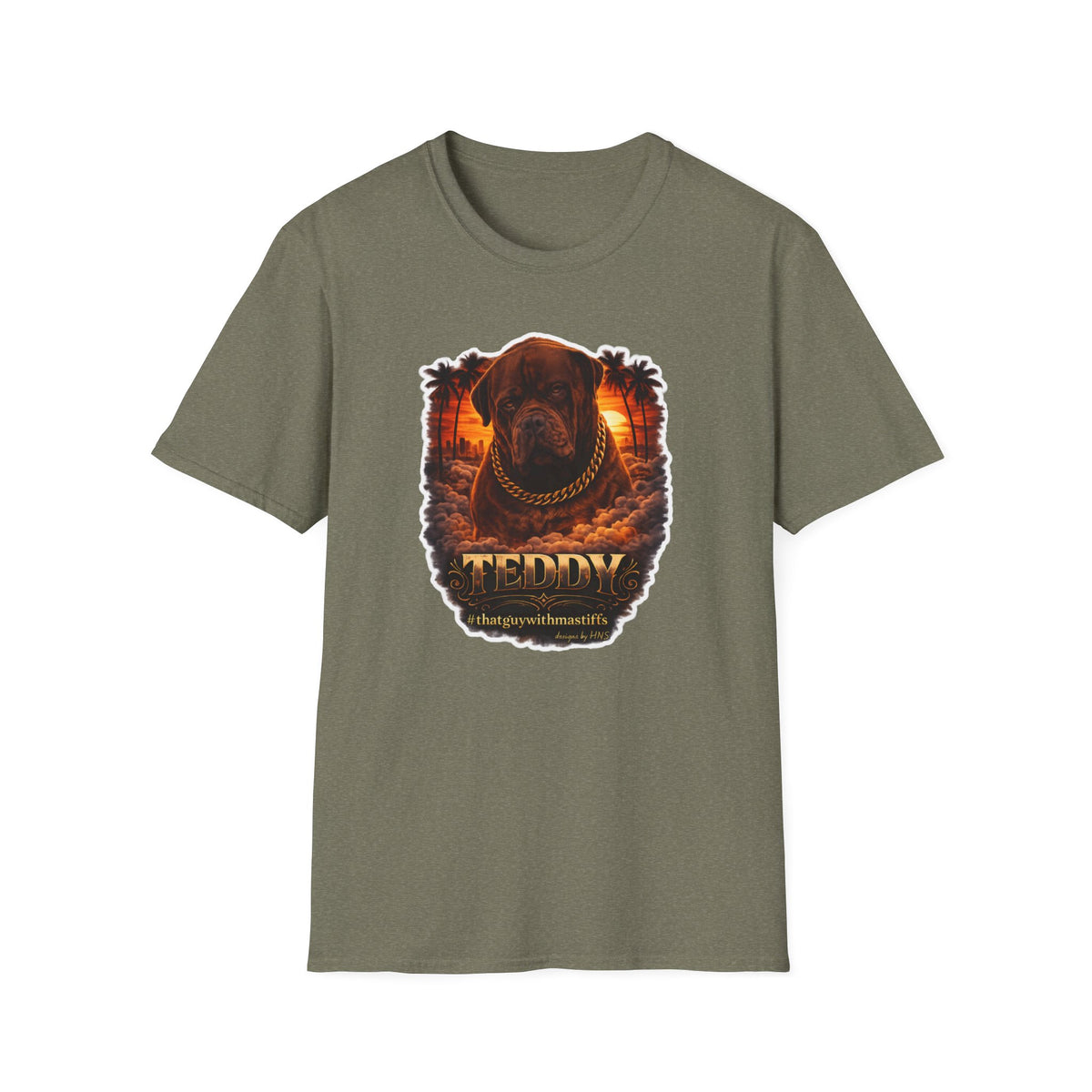 Teddy Golden Hour King Unisex Tee – Official That Guy With Mastiffs Merch