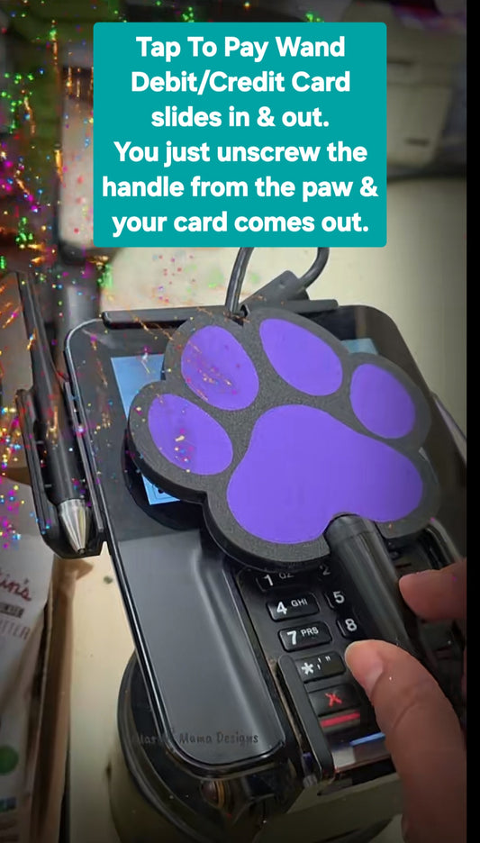 Viral Tap To Pay Paw Wand Grab Yours Today! - 3 Color Combos - Use Drop Down Box